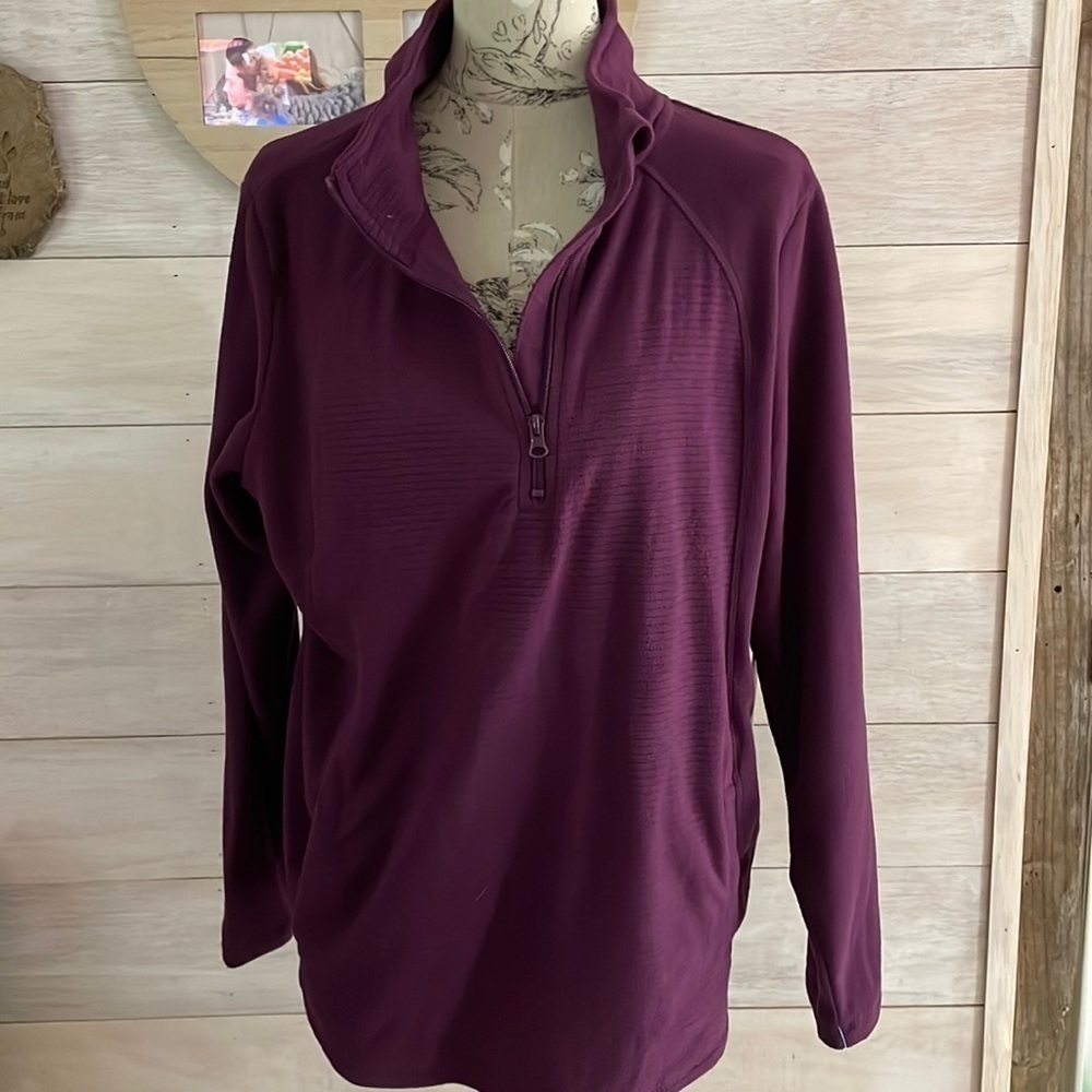 🆕 St Johns Bay Purple Slip on Jacket XL